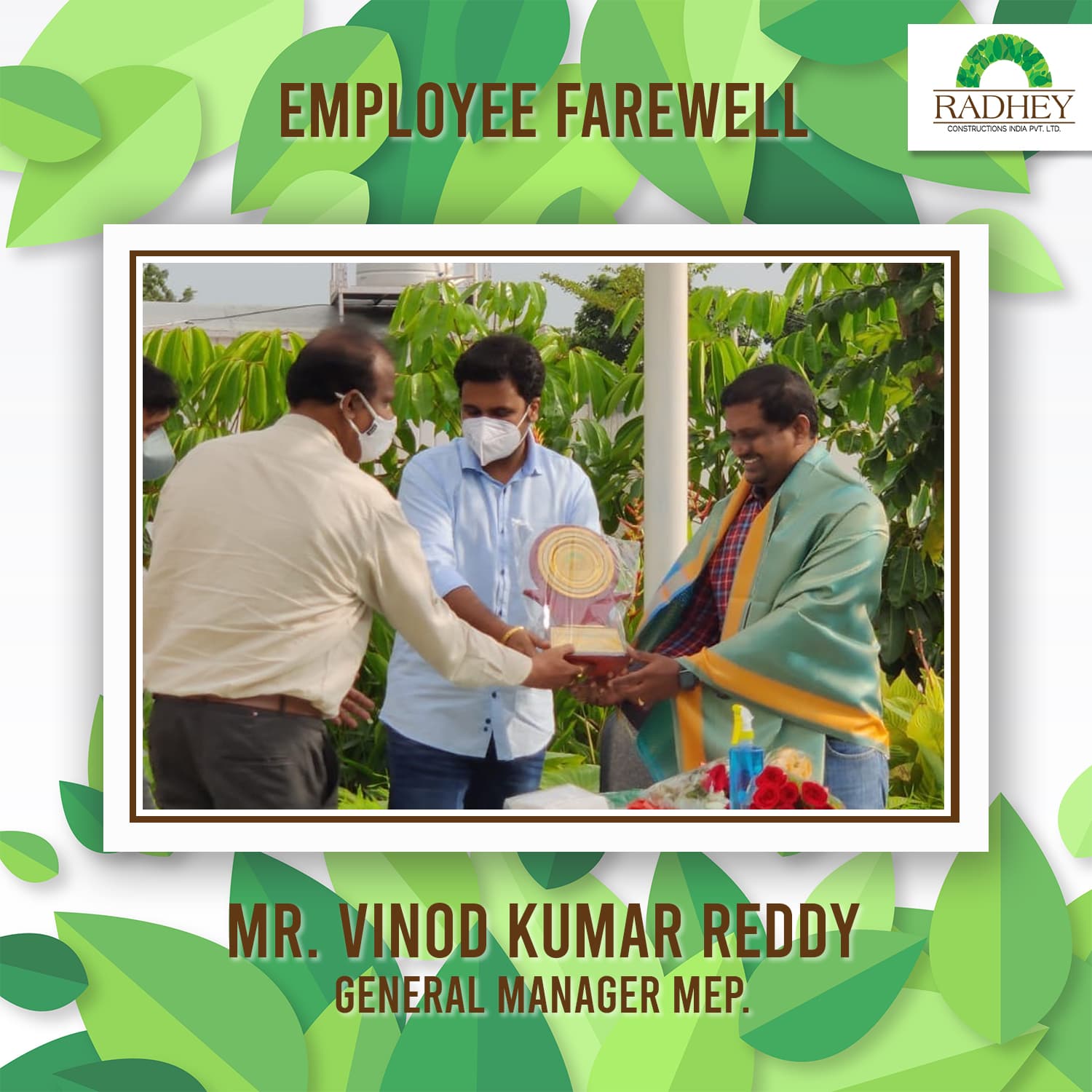Employee farewell