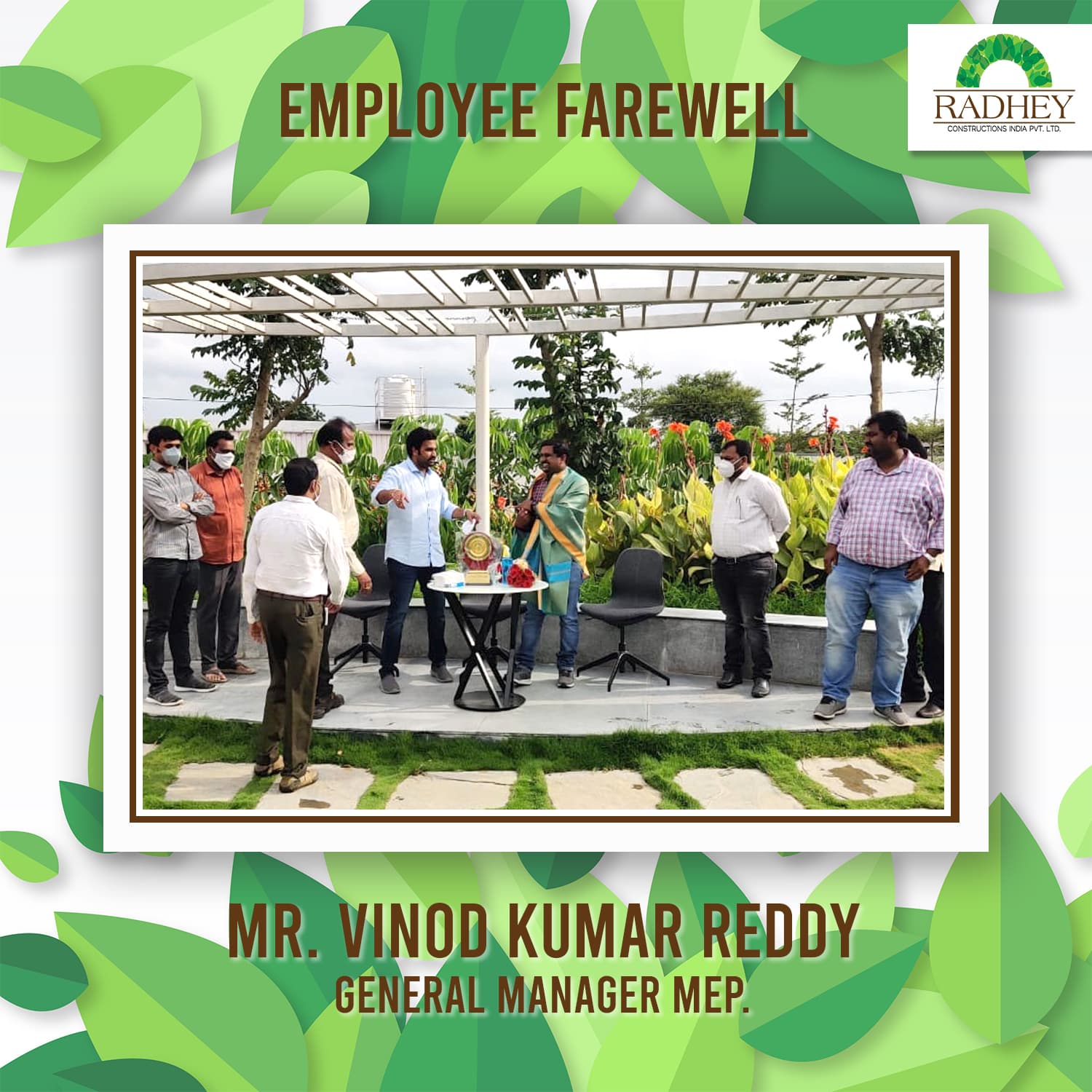Employee farewell